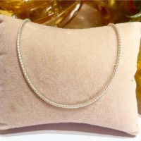 Gargantilha 45 cmt Pipoca Prata 925